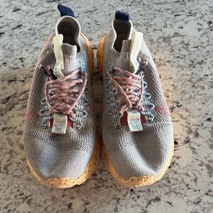 Nike space hippie  Gray and Pink with Orange Sole